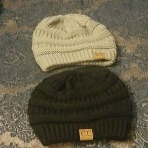 Soft knit beanies